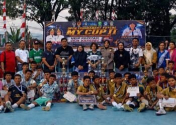 Drumband Porfrop Meriahkan Penutupan MY CUP II, SMAN 5 Raih Juara I