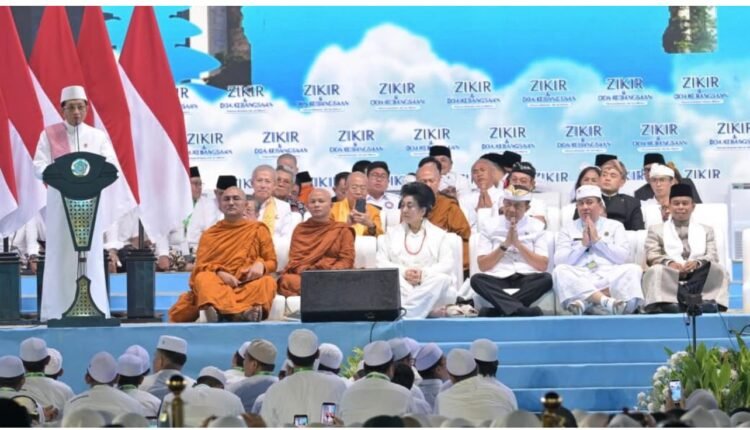 Dari Monas, Doa Lintas Agama Perkuat Semangat Persatuan Jelang HUT ke-81 Kemerdekaan RI