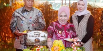 Plt. Bupati Langkat Tiorita Perkuat Sinergi dengan Yonif 100 – Prajurit Setia