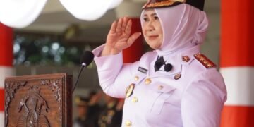 Plt. Bupati Langkat Pimpin Detik-Detik Proklamasi HUT ke-81 RI