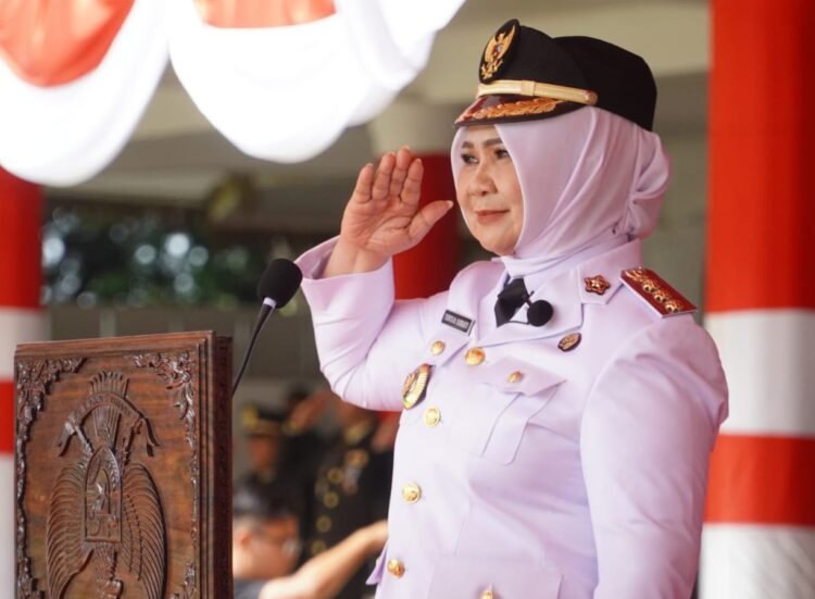 Plt. Bupati Langkat Pimpin Detik-Detik Proklamasi HUT ke-81 RI 