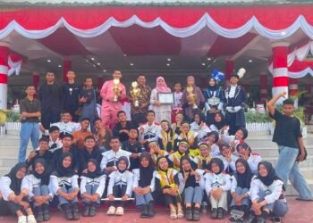 MAN 1 Langkat Sukses Iringi Upacara HUT RI ke-81 Kabupaten Langkat