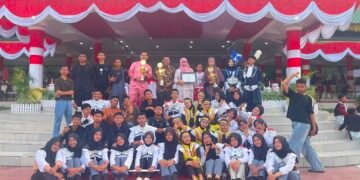 MAN 1 Langkat Sukses Iringi Upacara HUT RI ke-81 Kabupaten Langkat