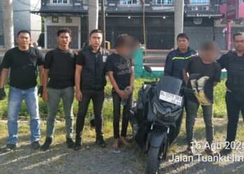 Dua Curanmor Residivis Warga Aceh Diamankan Tim Sus LIBAS Polres Binjai