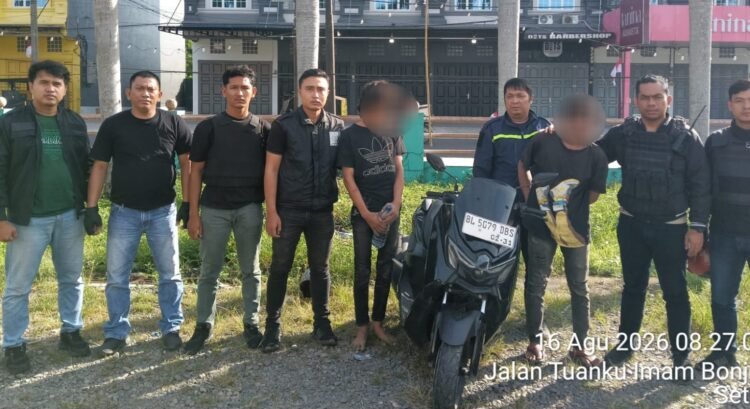 Dua Curanmor Residivis Warga Aceh Diamankan Tim Sus LIBAS Polres Binjai