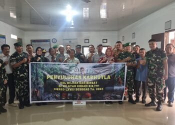 Siswa Dikreg LXVIII Seskoad Perkuat Sinergi Pencegahan Karhutla di Kota Pekanbaru