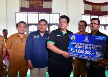 Korupsi Bantuan Bencana di Samosir Tahun 2024: Diserahkan Bupati Secara Simbolis  