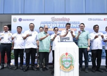 Gubsu Bobby Luncurkan BRT Mebidang, Siapkan Transportasi Terintegrasi dan Sekali Bayar