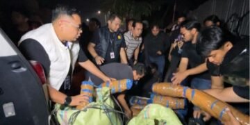 Bak Film Aksi, Polrestabes Medan Tabrak Mobil demi Gagalkan Pengiriman 93 Kg Ganja