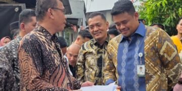 Bobby Nasution Bangun Kembali Rumah Korban Puting Beliung di Medan Johor