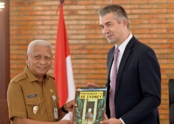 Wagub Surya Tawarkan Potensi Investasi Sumut kepada Duta Besar Belgia