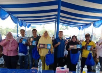 Muslim Gelar Sosper Penanggulangan Kemiskinan: 1.300 Penerima Bantuan di Medan Labuhan Dicoret