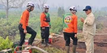 Prabowo ke Kalimantan Pimpin Langsung Penanganan Karhutla