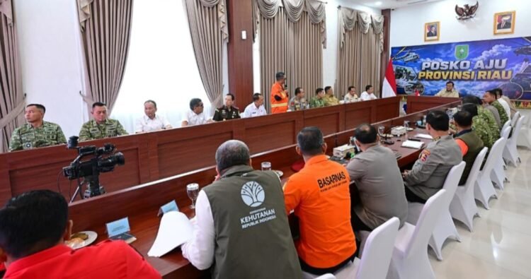 Penanganan Karhutla di Riau, Presiden Apresiasi Gotong Royong Seluruh Pihak
