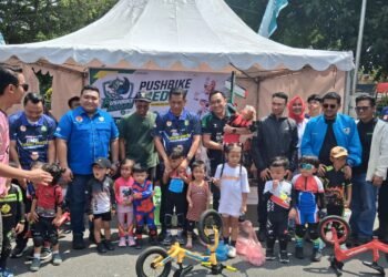 Rico Waas Pesankan Sportivitas dan Semangat Pantang Menyerah di BMX Drag Bike Piala Wali Kota Medan 2026