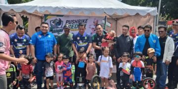 Rico Waas Pesankan Sportivitas dan Semangat Pantang Menyerah di BMX Drag Bike Piala Wali Kota Medan 2026