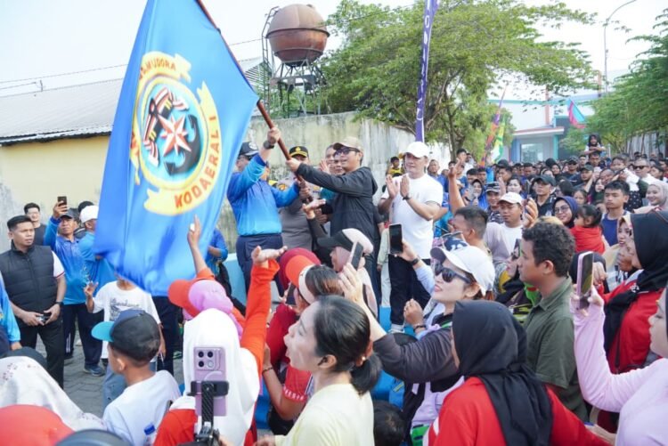 CFD Pertama di Medan Belawan, Rico Waas: Bahagia dan Sehat Harus Menjangkau Seluruh Sudut Kota Medan