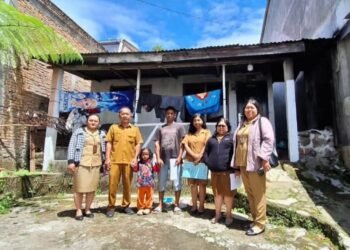DP3AP2KB Karo dan Polsek Berastagi Selamatkan Anak Terlantar, Kembali Bertemu Ayahnya