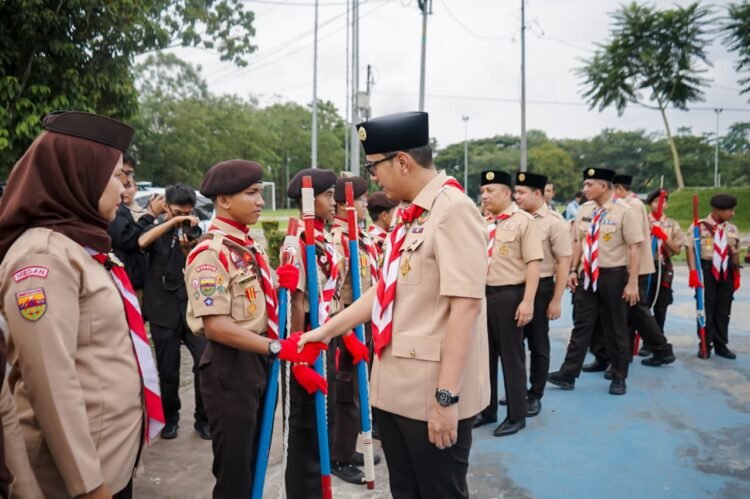 Rico Waas Lepas Kontingen Pramuka Medan ke Jamnas XII: Jaga Nama Baik Kota, Bangun Jejaring, Bawa Pulang Pengalaman
