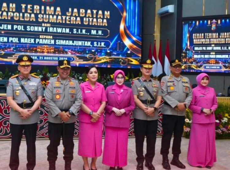 Brigjen Pol Naek Pamen Simanjuntak Resmi Jabat Wakapolda Sumut