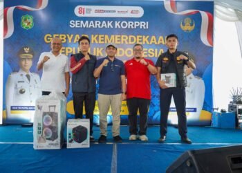 Dinas Pendidikan dan Kebudayaan Medan Juara Umum Semarak Korpri Gebyar Kemerdekaan RI