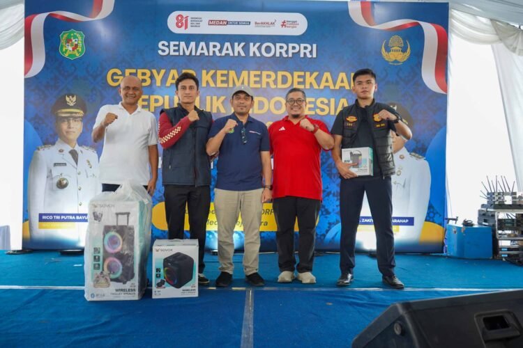 Dinas Pendidikan dan Kebudayaan Medan Juara Umum Semarak Korpri Gebyar Kemerdekaan RI