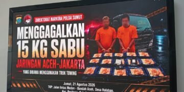 Mobil Towing Jadi Modus Pengiriman 15Kg Sabu