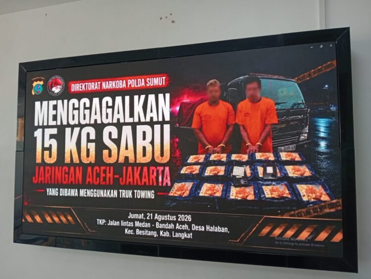 Mobil Towing Jadi Modus Pengiriman 15Kg Sabu