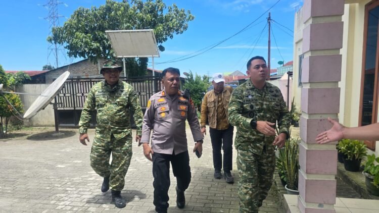 Dandim 0205/TK Tinjau Langsung Aktivitas Gunung Sinabung Bersama BPBD dan PVMBG