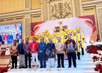 UNPAB Wisuda ke-76, Rektor Prof Isa Indrawan Terpilih Jadi Mentor Rektor Nasional