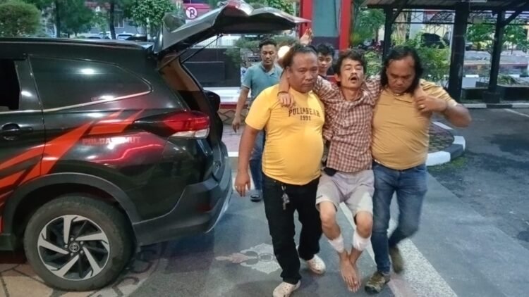 Polda Sumut Tangkap Pelaku Begal Sopir Taksi Online