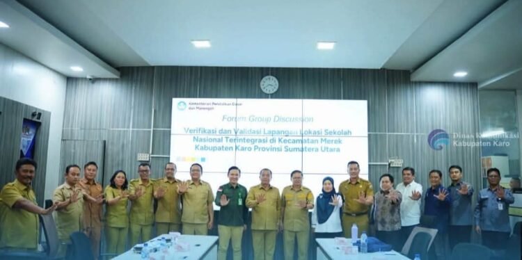 Bupati Karo Sambut Tim Kejaksaan Agung dalam Pengecekan Program Sekolah Nasional Terintegrasi