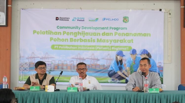 Pelindo Dorong Penghijauan Berkelanjutan di Belawan, Masyarakat Dilibatkan