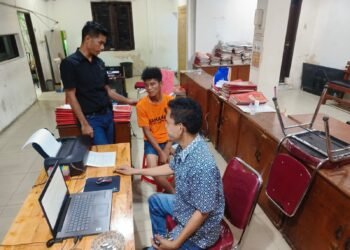 GSN Polsek Medan Kota ‘Golkan’ Pengedar Sabu Gang Nasional