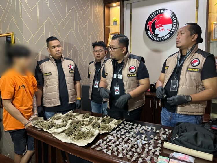 Tak Jera, Residivis Pencurian Jadi Bandar Narkoba Diringkus saat akan Pasok 141 Paket