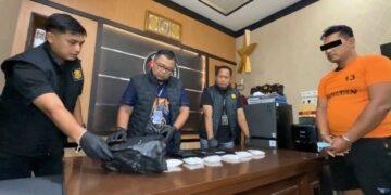 Penumpang Bus Travel Ditangkap Bawa Sabu 480 Gram, Hendak Dikirim ke Aceh