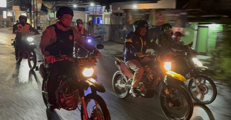 Polres Binjai Bersama Forkopimda Laksanakan Patroli Gabungan Skala Besar