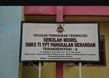 Meski Menerima Anggaran Dana Bos, Uang Sekolah SMK YPT Pangkalan Brandan Dinilai Terlalu Besar