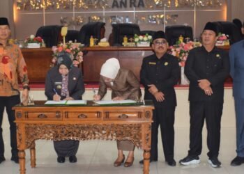 DPRD Sahkan Perubahan APBD Langkat 2026 Sebesar Rp2,87 T