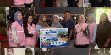 Wujud Kepedulian Kemanusiaan, PLN Indonesia Power Bantu Korban Banjir Desa Sekoci Kabupaten Langkat