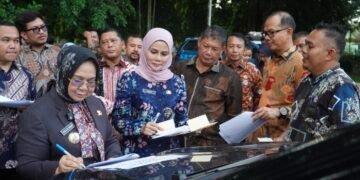 Lanjutkan Inspeksi, Tiorita Tertibkan Kendaraan Dinas Bermasalah