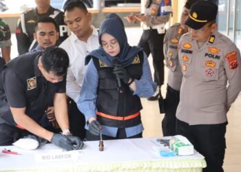 Polres Labuhanbatu Musnahkan 34 Kg Sabu dan 20.000 Butir Ekstasi