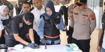 Polres Labuhanbatu Musnahkan 34 Kg Sabu dan 20.000 Butir Ekstasi