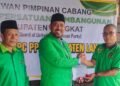 Plt DPC PPP Kabupaten Langkat Mas’ud Gelar Rapat Panitia Muscab di Kecamatan Stabat