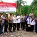 Polsek Pangkalan Susu Bangun Jembatan Bhayangkara Merah Putih