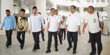 Tinjau Medan Islamic Centre, Zakiyuddin Minta Kontraktor Rawat Gedung Hingga Habis Masa Pemeliharaan