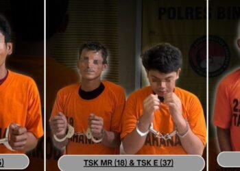 Satresnarkoba Polres Binjai Bekuk Empat Terduga Bandar Narkoba, Sita Sabu dan Ekstasi