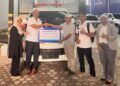 BRI Panyabungan Serahkan Ambulans kepada Yayasan Rahmi Cipta Sejahtera
