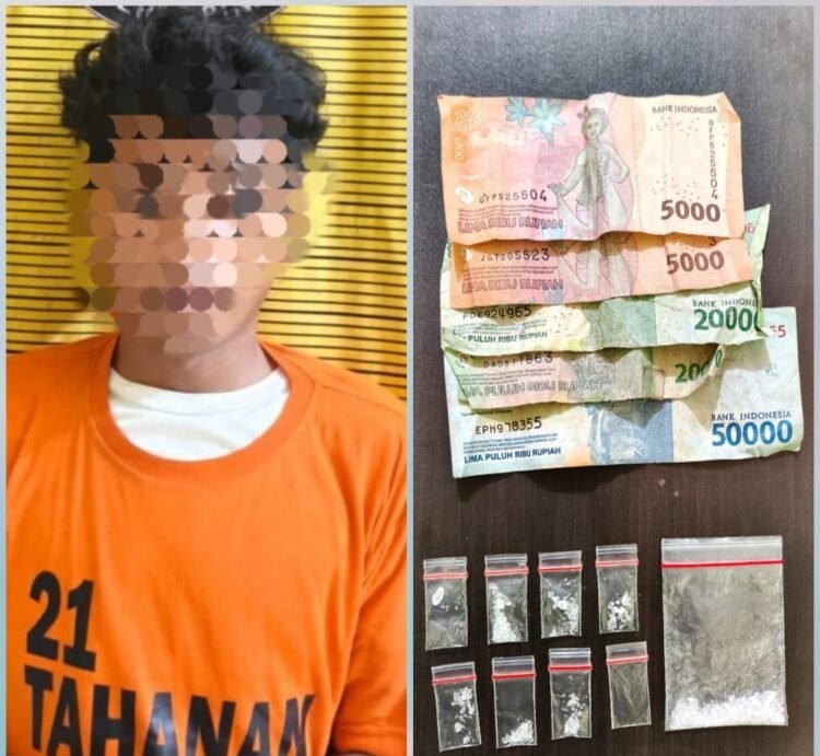 Polres Binjai Amankan 1 Tersangka dan 4,67 Gram Sabu