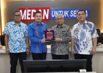 Komisi Informasi Provsu Visitasi Bapenda Kota Medan, Perkuat Keterbukaan Informasi Publik